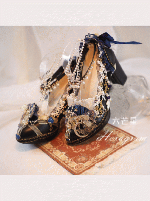 Stars & Moon Handmade Classic Lolita Shoes (CM06)